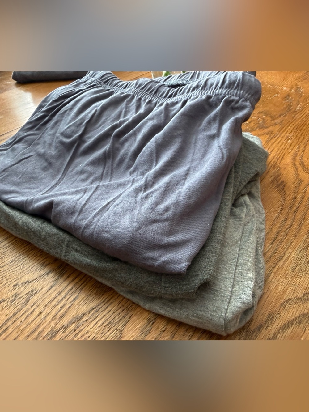 Bamboo Shorts - Slate Blue and Heather Gray Bundle
